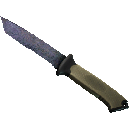 熊刀(★ StatTrak™) | 蓝钢 (战痕累累)
