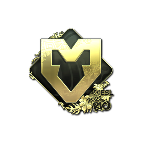 印花 | MOUZ(金色)| 2022年里约热内卢锦标赛