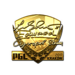 印花 | Edward(金色)| 2017年克拉科夫锦标赛