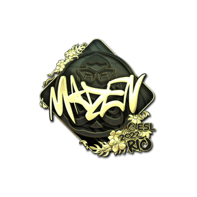 印花 | maden(金色)| 2022年里约热内卢锦标赛