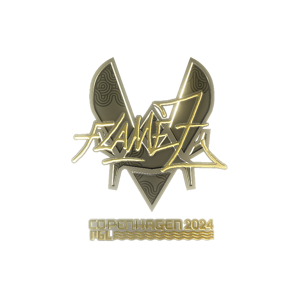 印花 | FlameZ(金色)| 2024年哥本哈根锦标赛
