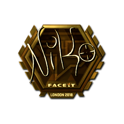 印花 | NiKo(金色)| 2018年伦敦锦标赛