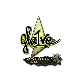 印花 | gla1ve(金色)| 2022年安特卫普锦标赛