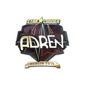 印花 | AdreN(金色)| 2019年柏林锦标赛