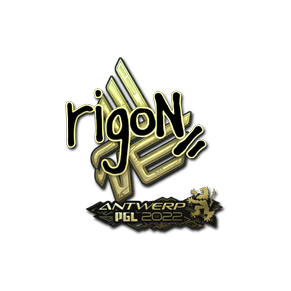 印花 | rigoN(金色) | 2022年安特卫普锦标赛
