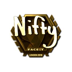 印花 | Nifty(金色)| 2018年伦敦锦标赛