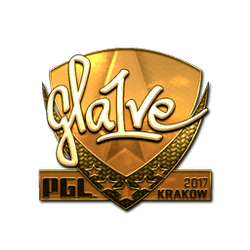 印花 | gla1ve(金色)| 2017年克拉科夫锦标赛