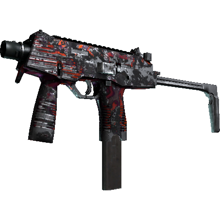 MP9(StatTrak™) | 红宝石毒镖 (战痕累累)