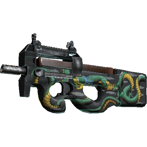 P90(StatTrak™) | 翡翠之龙 (崭新出厂)
