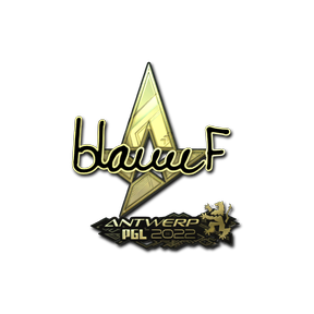 印花 | blameF(金色) | 2022年安特卫普锦标赛
