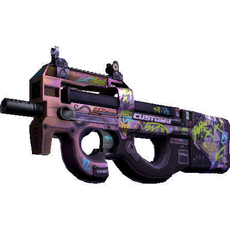 P90(StatTrak™) | 元女王 (破损不堪)