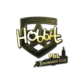 印花 | HObbit(金色)| 2021年斯德哥尔摩锦标赛