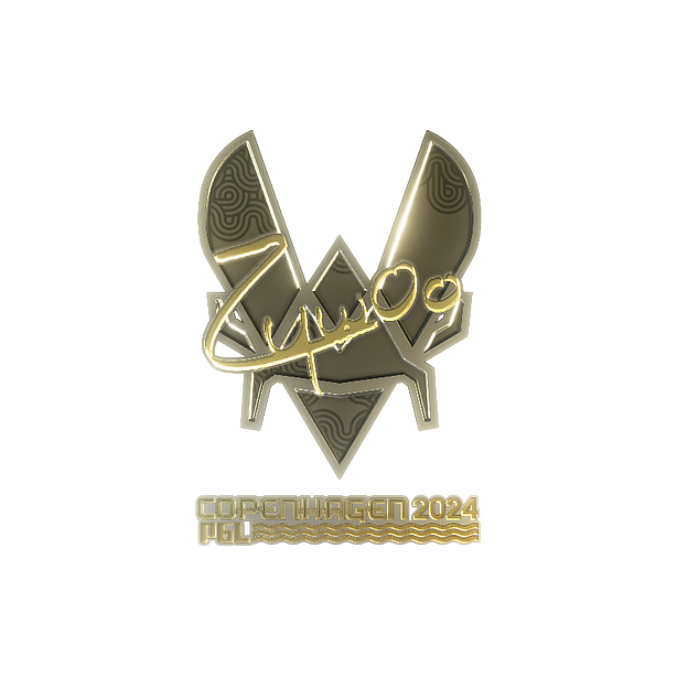 印花 | ZywOo(金色)| 2024年哥本哈根锦标赛