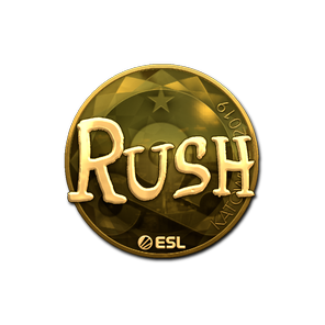 印花 | RUSH(金色)| 2019年卡托维兹锦标赛