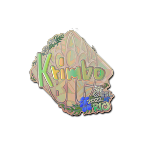 印花 | Krimbo(全息)| 2022年里约热内卢锦标赛
