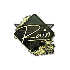 印花 | rain(金色)| 2022年里约热内卢锦标赛