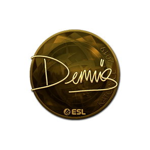 印花 | dennis(金色)| 2019年卡托维兹锦标赛