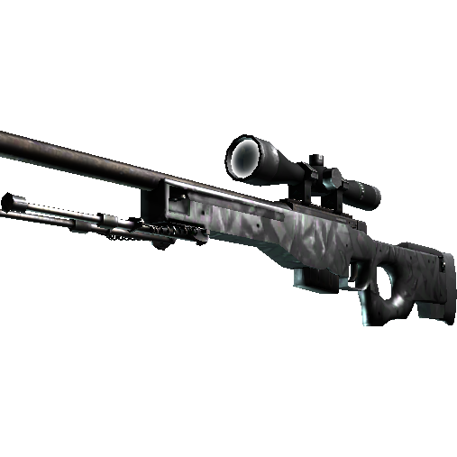 AWP | 石墨黑 (略有磨损)