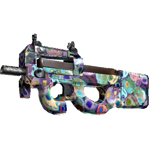 P90(StatTrak™) | 喵之萌杀 (略有磨损)