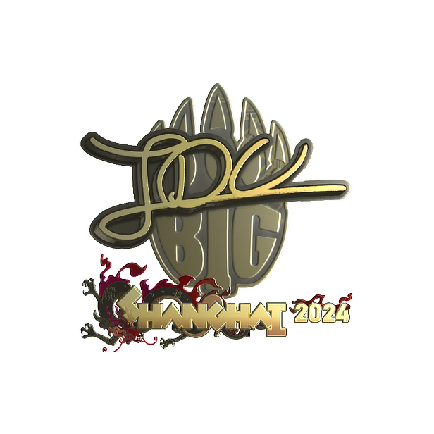 印花 | JDC(金色)| 2024年上海锦标赛