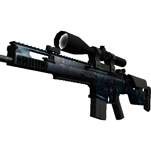 SCAR-20(StatTrak™) | 蓝洞 (崭新出厂)