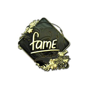 印花 | fame(金色)| 2022年里约热内卢锦标赛