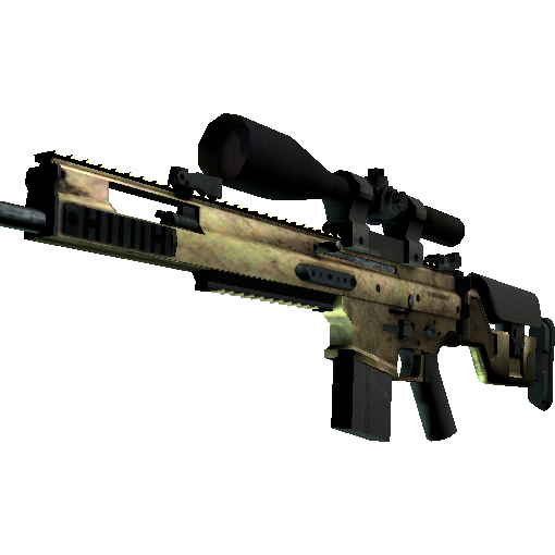 SCAR-20 | 黄铜 (战痕累累)