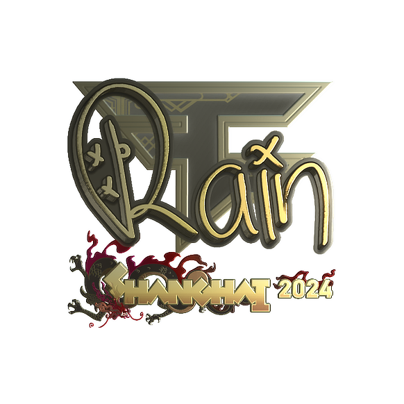印花 | rain(金色)| 2024年上海锦标赛