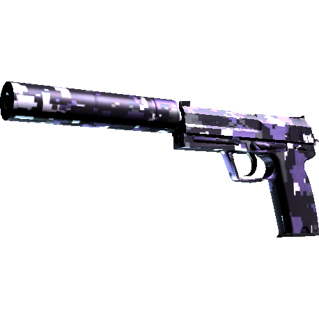 USP 消音版 | 紫色 DDPAT (略有磨损)