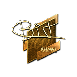 印花 | BIT(金色)| 2018年波士顿锦标赛