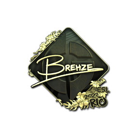 印花 | Brehze(金色)| 2022年里约热内卢锦标赛