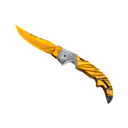 弯刀（★ StatTrak™） | 虎牙 (崭新出厂)