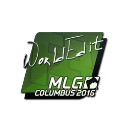 印花 | WorldEdit | 2016年 MLG 哥伦布锦标赛