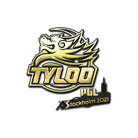 印花 | Tyloo （金色） | 2021年斯德哥尔摩锦标赛