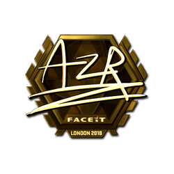 印花 | AZR(金色)| 2018年伦敦锦标赛