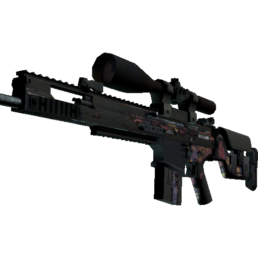 SCAR-20 | 暗夜活死鸡 (战痕累累)