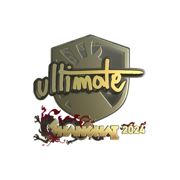 印花 | ultimate(金色)| 2024年上海锦标赛