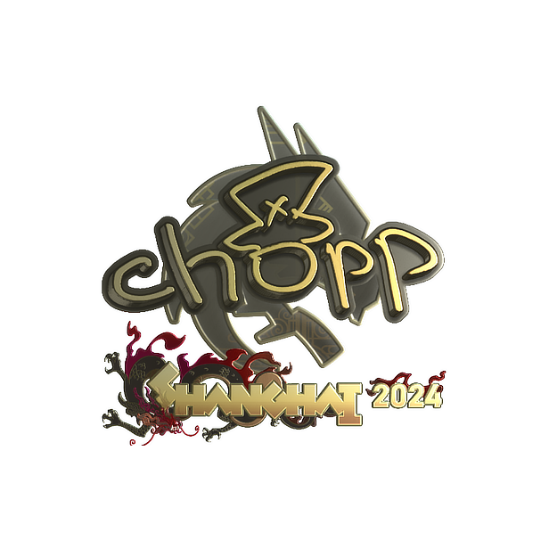 印花 | chopper(金色)| 2024年上海锦标赛