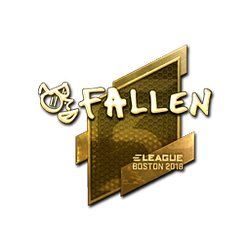 印花 | FalleN(金色)| 2018年波士顿锦标赛