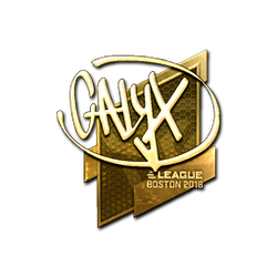 印花 | Calyx(金色)| 2018年波士顿锦标赛
