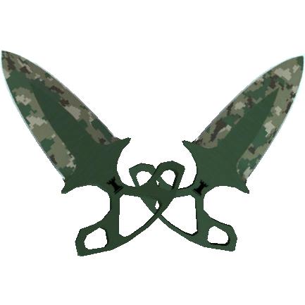 暗影双匕（★） | 森林 DDPAT (崭新出厂)