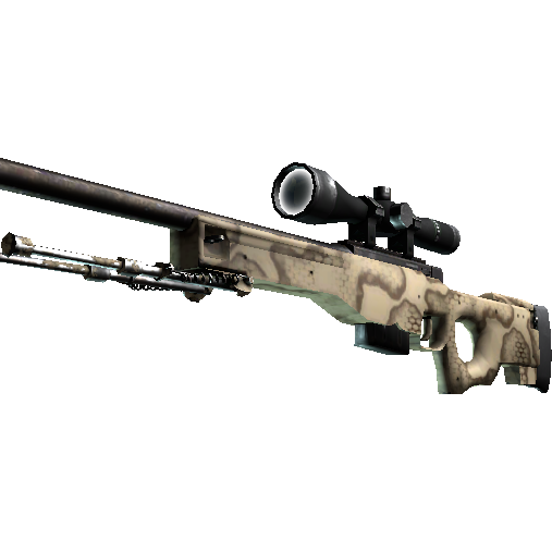 AWP | 蝮蛇迷彩 (略有磨损)