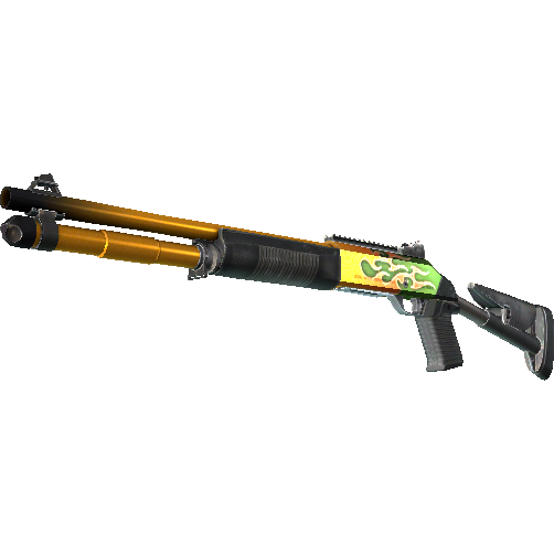 XM1014（StatTrak™） | 特克卢喷射者 (略有磨损)
