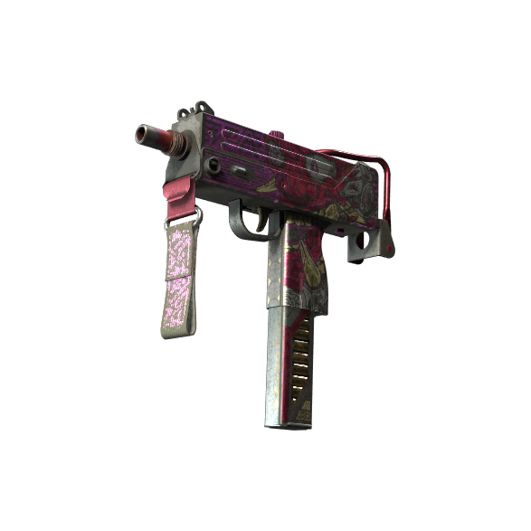 MAC-10(StatTrak™) | 赛博恶魔 (战痕累累)