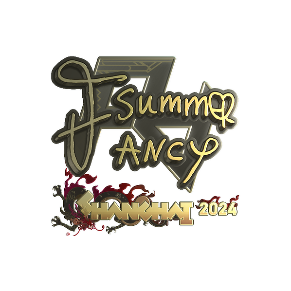 印花 | Summer(金色)| 2024年上海锦标赛