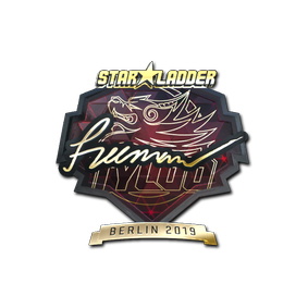 印花 | Freeman(金色)| 2019年柏林锦标赛