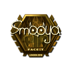 印花 | smooya(金色)| 2018年伦敦锦标赛