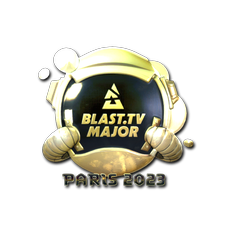 印花 | BLAST.tv(金色)| 2023年巴黎锦标赛