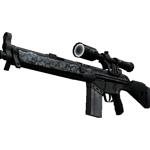 G3SG1(StatTrak™) | 黑暗豹纹 (久经沙场)