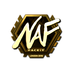 印花 | NAF(金色)| 2018年伦敦锦标赛